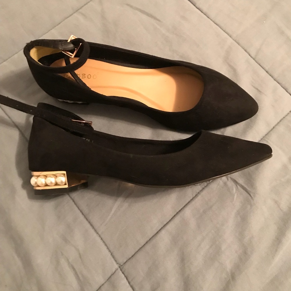 Dressy flats.